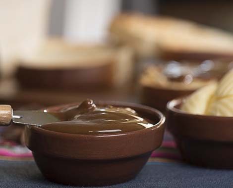 Dulce de leche y manteca